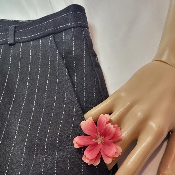 Lifestyle Attitude, Women's Black with Silver Strips Pants, Size 12, Not Worn - Picture 6 of 7